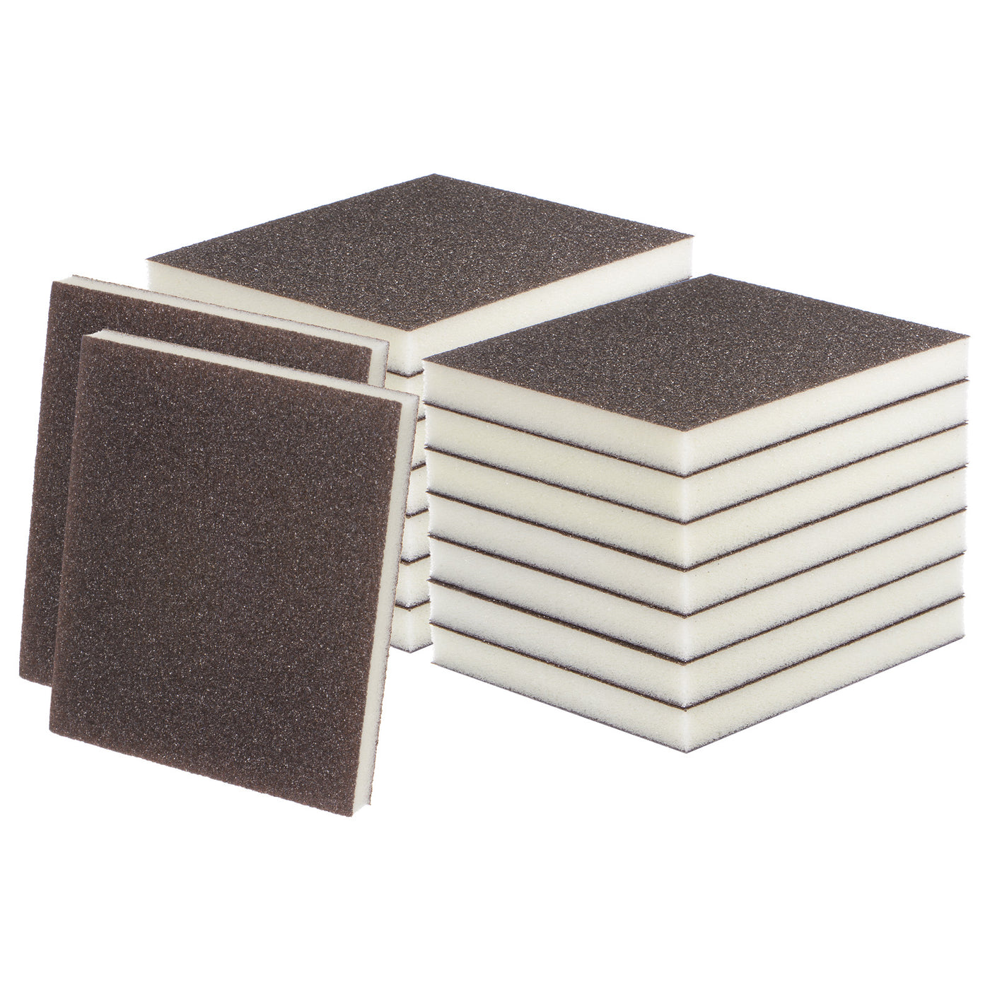 Harfington 16pcs Sanding Sponge Blocks 120-180 Grit Foam Sanding Block, 120x100x12mm