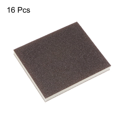 Harfington 16pcs Sanding Sponge Blocks 180-240 Grit Foam Sanding Block, 120x100x12mm