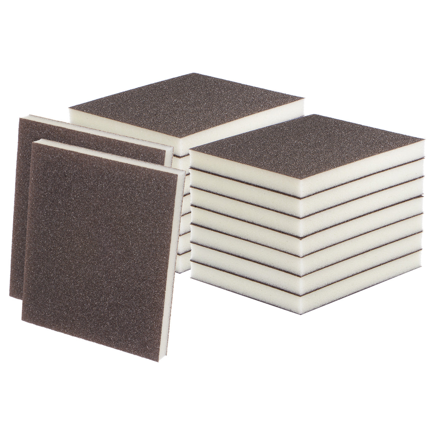 Harfington 16pcs Sanding Sponge Blocks 180-240 Grit Foam Sanding Block, 120x100x12mm