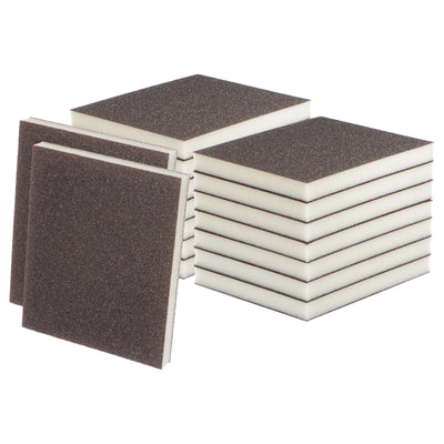 Harfington 16pcs Sanding Sponge Blocks 180-240 Grit Foam Sanding Block, 120x100x12mm