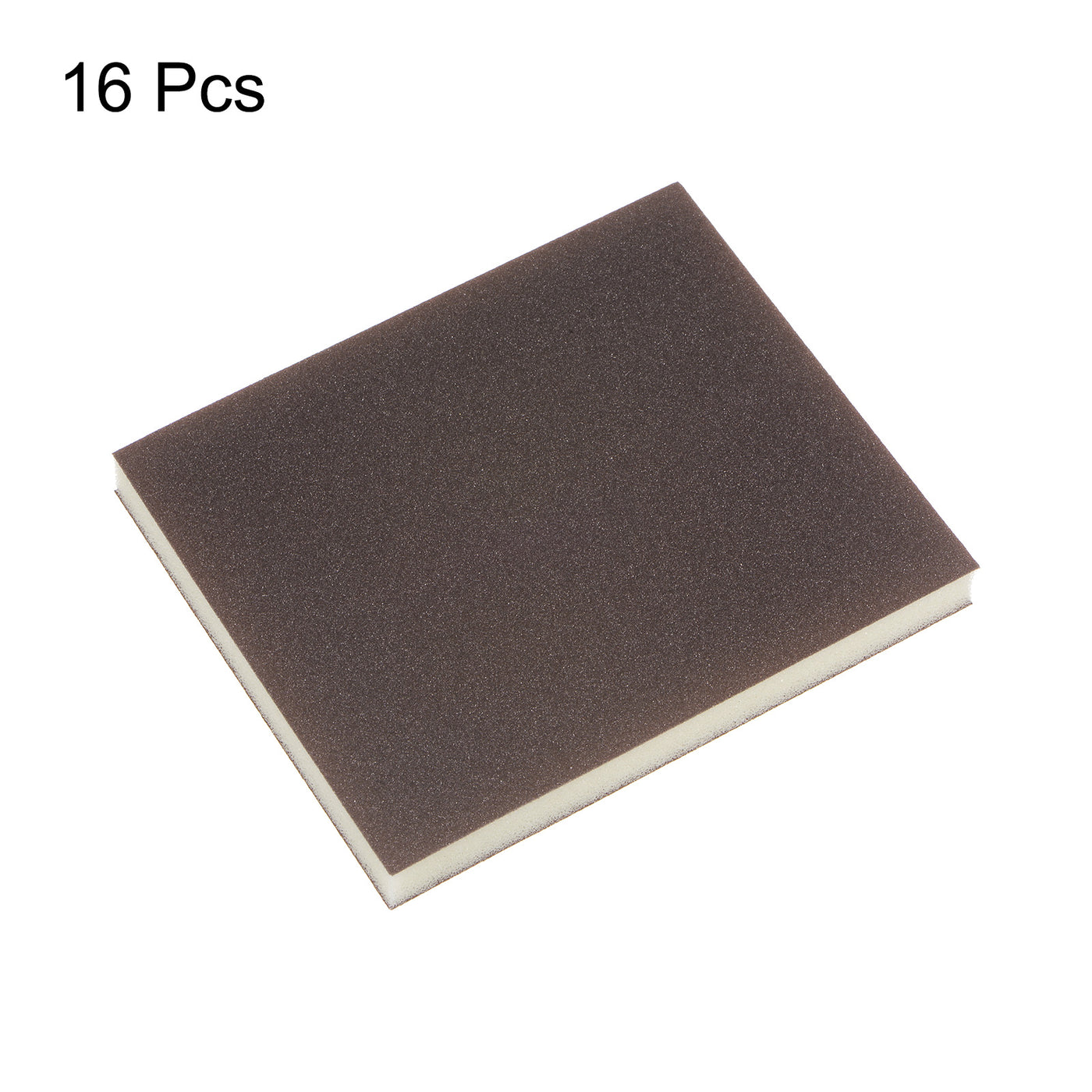 Harfington 16pcs Superfine Sanding Sponge Blocks 500-600 Grit Sanding Block, 120x100x12mm