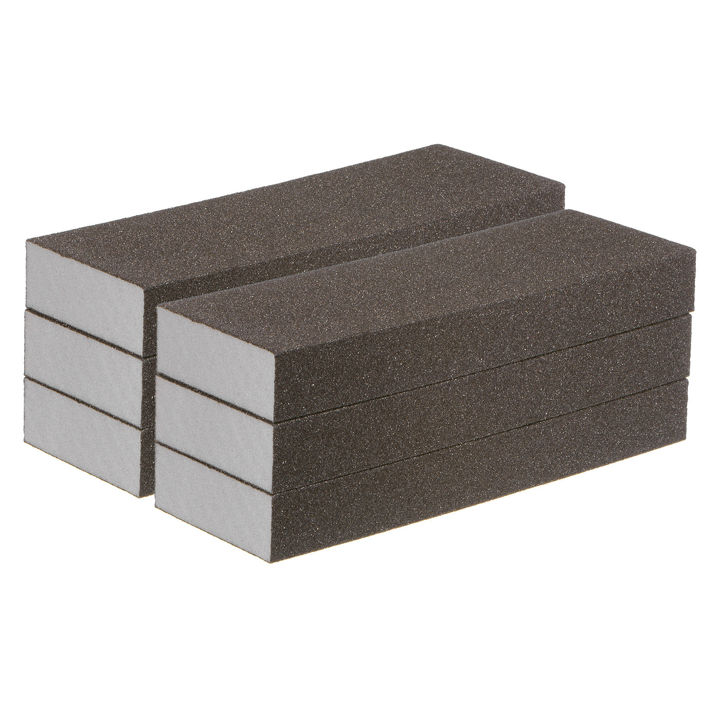 Harfington 6pcs Sanding Sponge Blocks 180-240 Grit Foam Sanding Block, 200x70x25mm