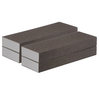 Harfington 4pcs Fine Sanding Sponge Blocks 240-320 Grit Foam Sanding Block, 200x70x25mm