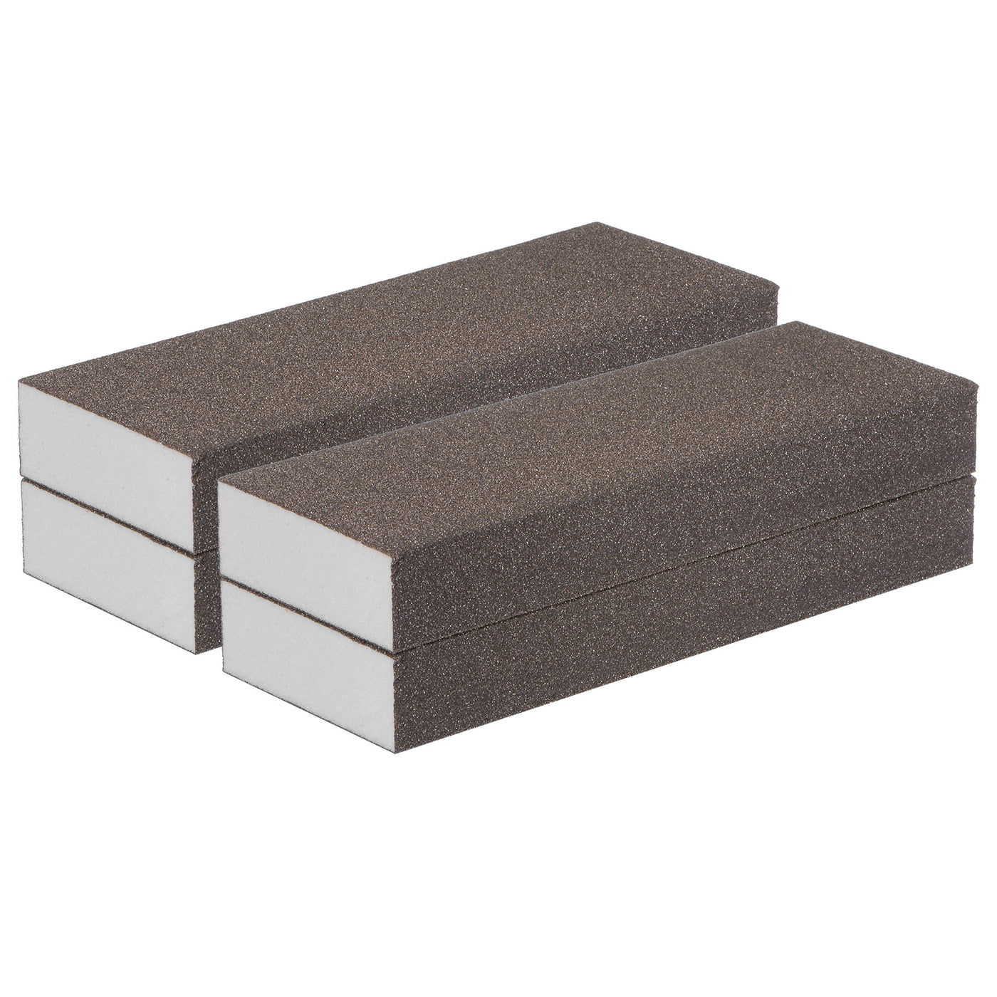 Harfington 4pcs Fine Sanding Sponge Blocks 320-400 Grit Foam Sanding Block, 200x70x25mm