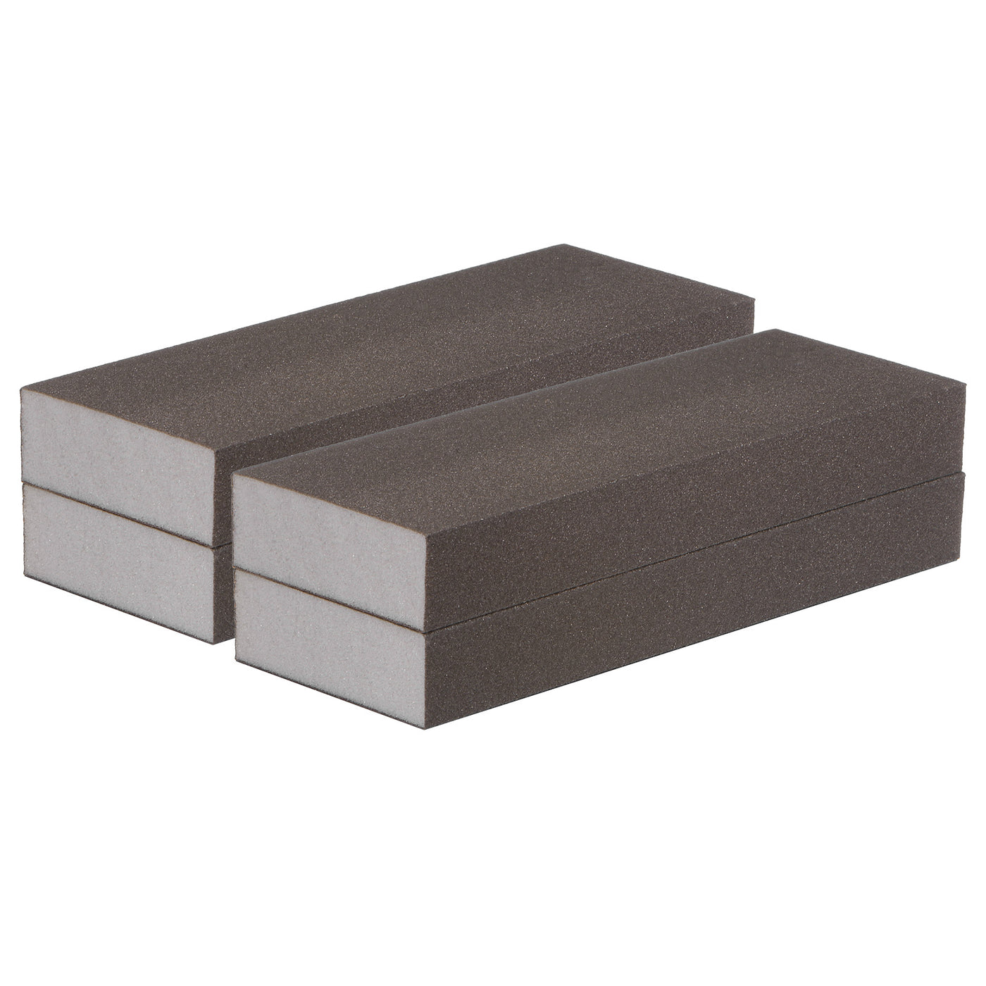 Harfington 4pcs Superfine Sanding Sponge Blocks 500-600 Grit Foam Sanding Block 200x70x25mm