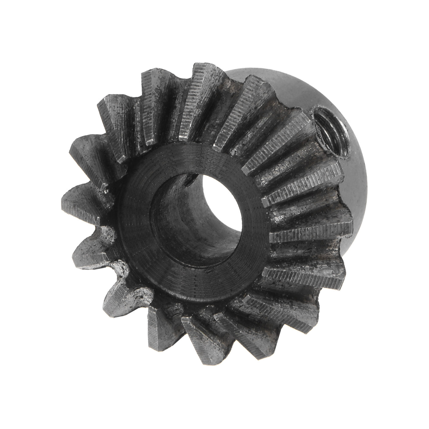 Harfington 2pcs Bevel Gears 1.5M 16 Teeth 6mm Shaft Hole Tapered Bevel Pinion Gear