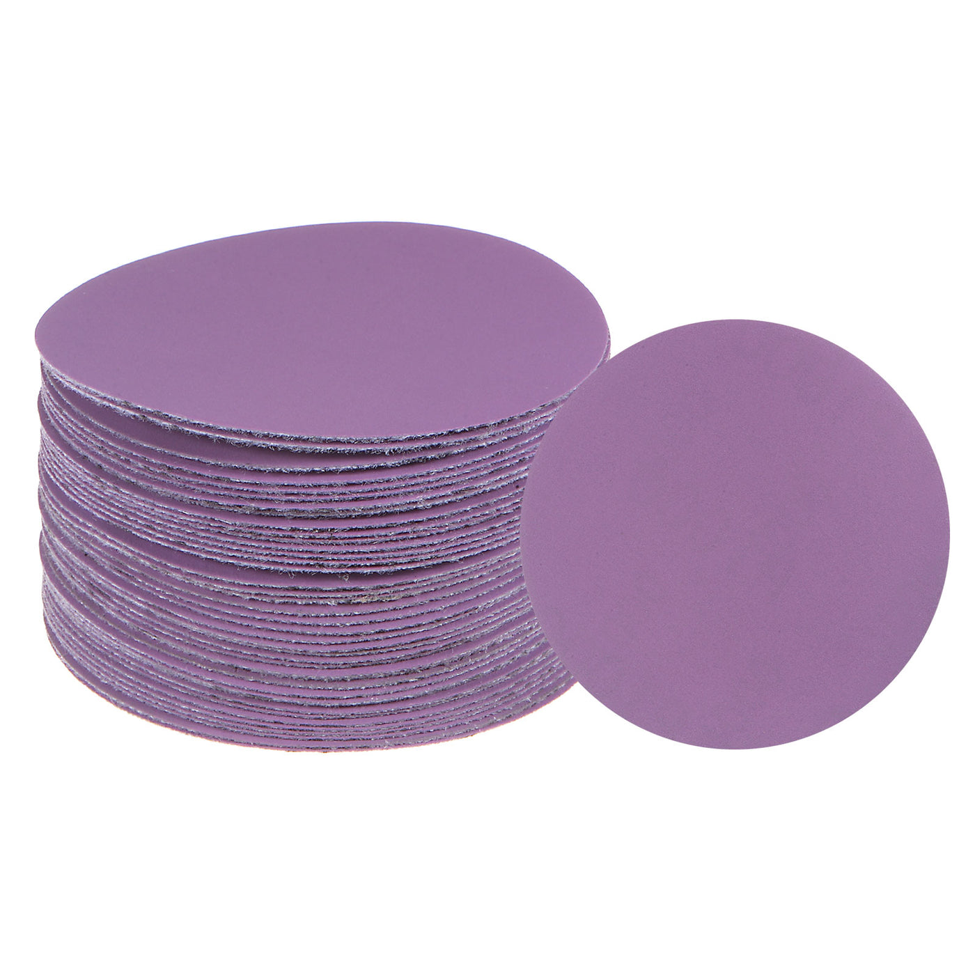 Harfington 40pcs 1000 Grit Purple Sanding Discs 3 Inch Hook and Loop Circular Sandpapers