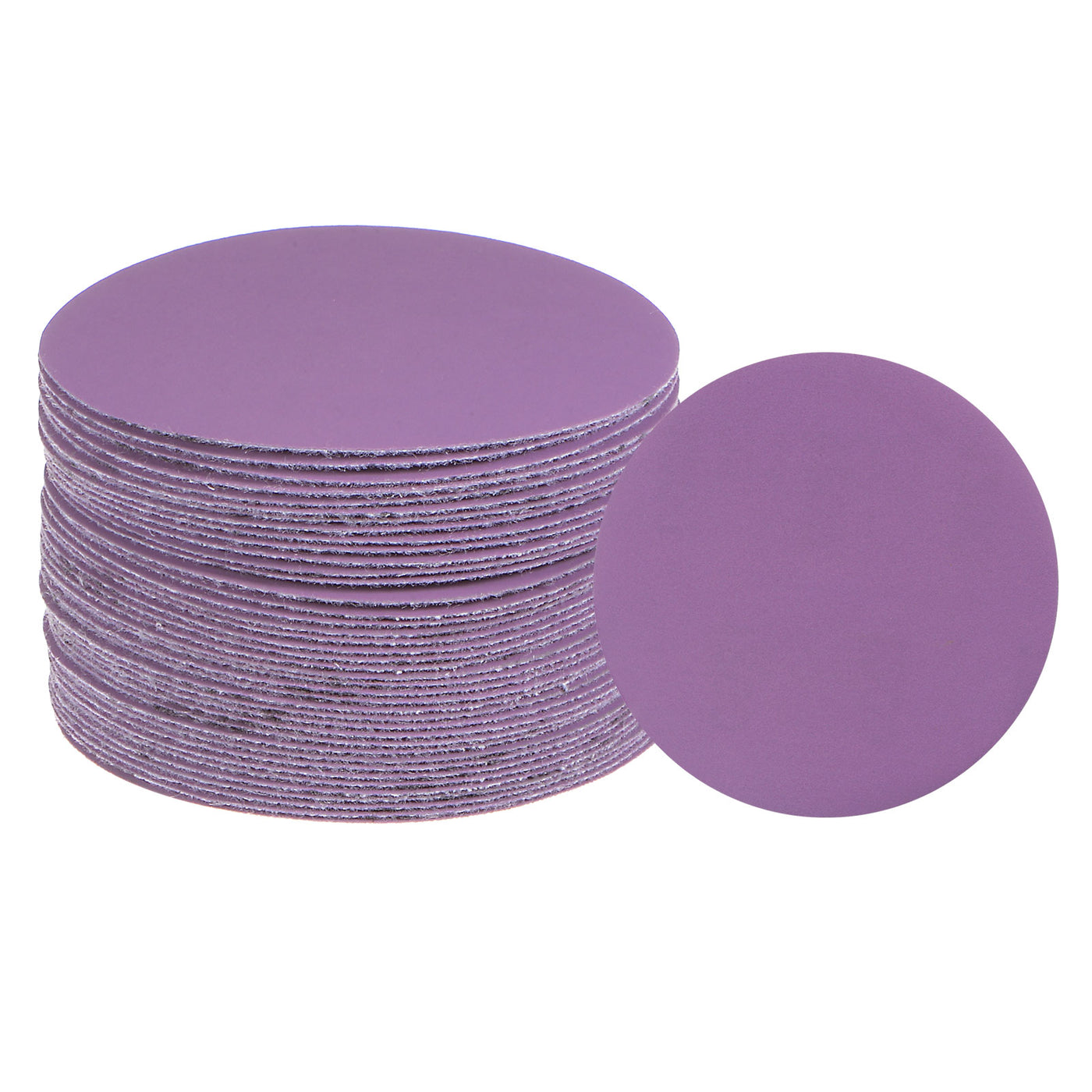 Harfington 40pcs 1200 Grit Purple Sanding Discs 3 Inch Hook and Loop Circular Sandpapers