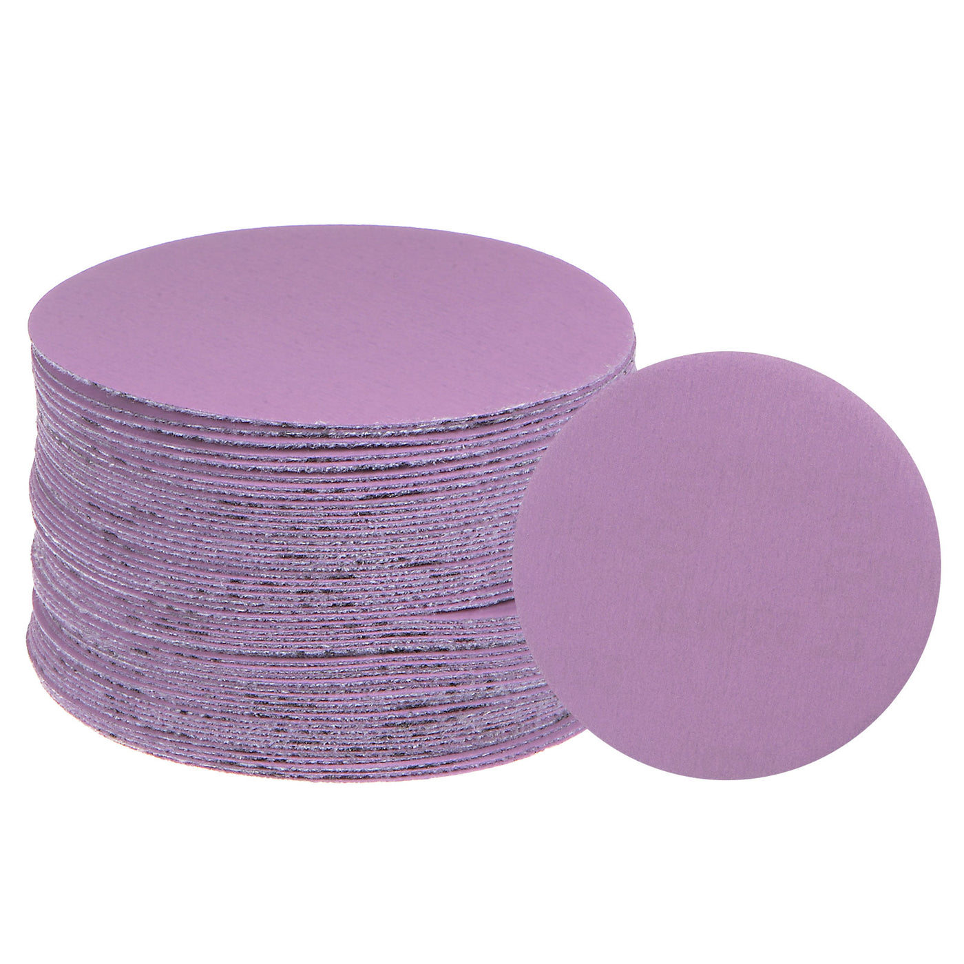 Harfington 50pcs 5000 Grit Purple Sanding Discs 3 Inch Hook and Loop Circular Sandpapers