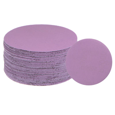 Harfington 40pcs 5000 Grit Purple Sanding Discs 3 Inch Hook and Loop Circular Sandpapers