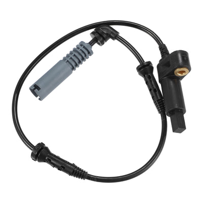 Motoforti Front Left Right ABS Sensor, Wheel Speed Sensor, for BMW 320I 2001-2002, Plastic, No.34521164651, Black