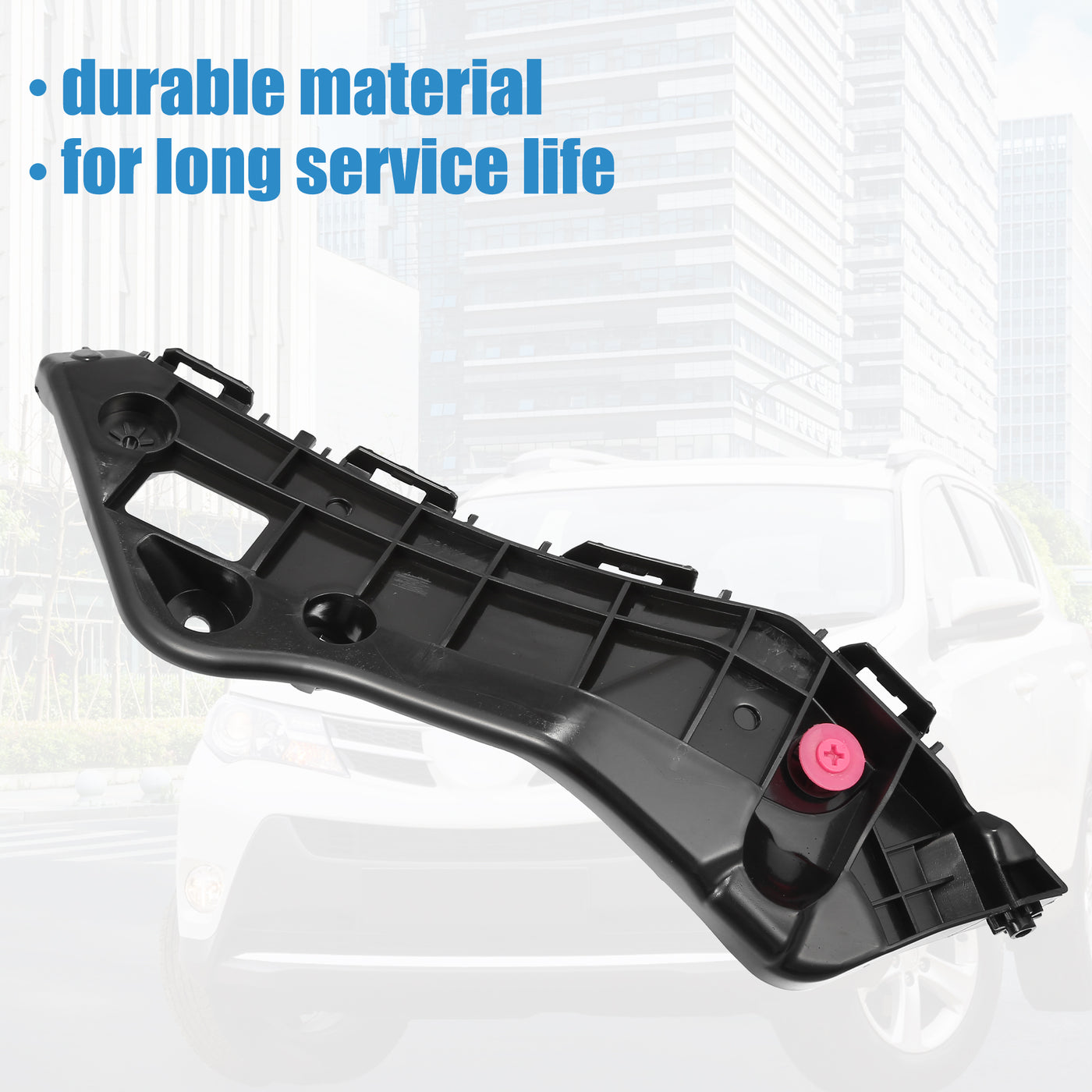 uxcell Uxcell 1 Pair Left Right Side Front Bumper Bracket No.5253542070/5253642050 for Toyota RAV4 2013 2014 2015