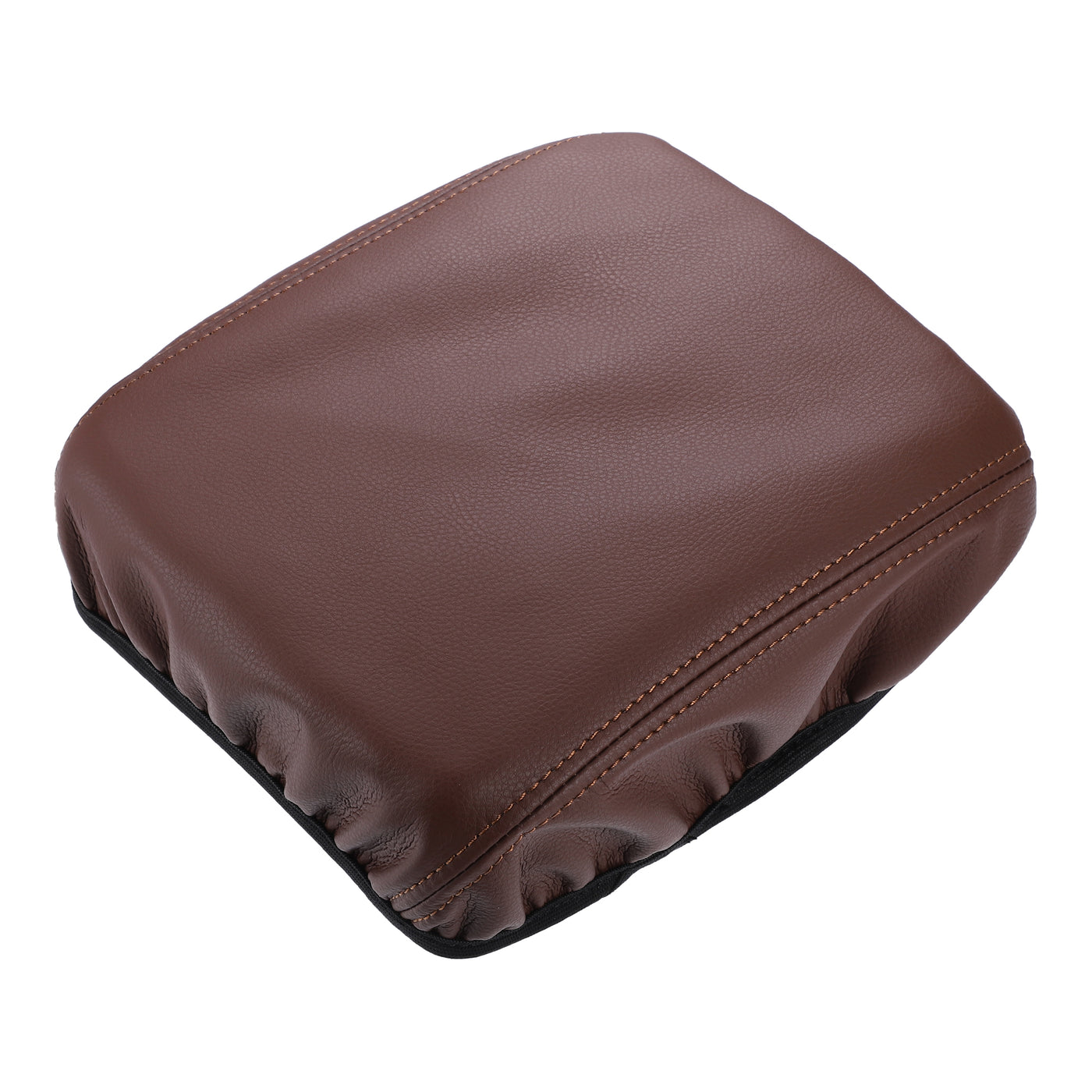 A ABSOPRO Car Center Console Seat Armrest Cover Interior Protective Lid Storage Covers Trim for Honda CR-V 2017-2022 Brown