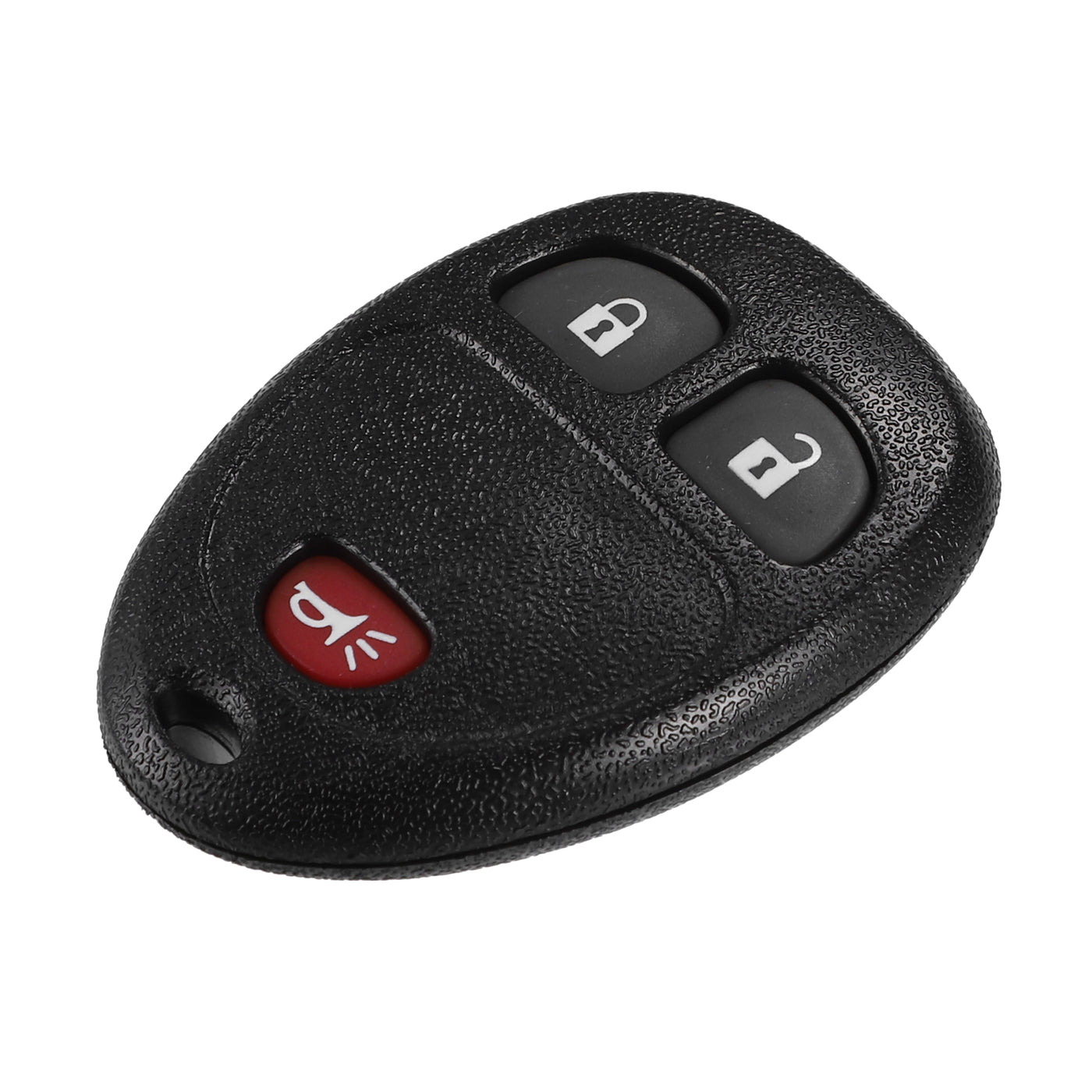 VekAuto 3 Button Keyless Entry Remote Key Shell Cover Compatible for Buick Enclave 2008-2016, Durable Black Key Shell with Blade No Chip