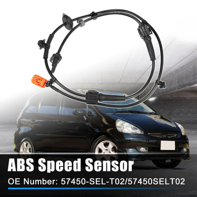 uxcell Uxcell ABS Geschwindigkeit Sensor Vorne Rechts No.57450SELT02 für Honda Jazz 2002-2008