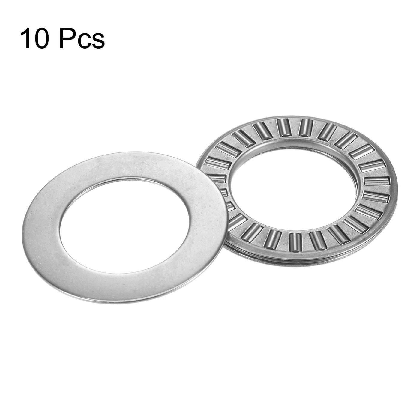 uxcell Uxcell NTA1220 Thrust Needle Roller Bearings 3/4"x1-1/4"x5/64" with Washers 10pcs