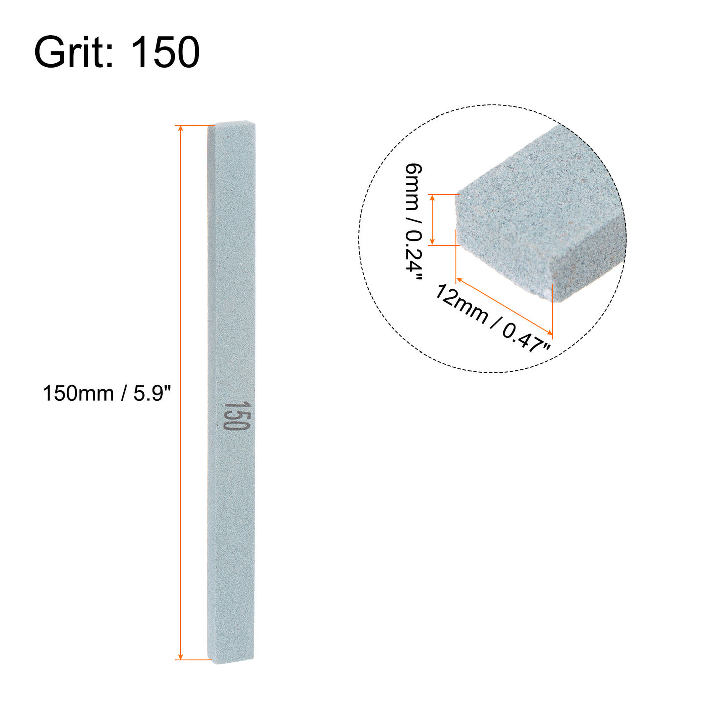 Harfington Sharpening Stones Green Silicon Carbide Whetstone