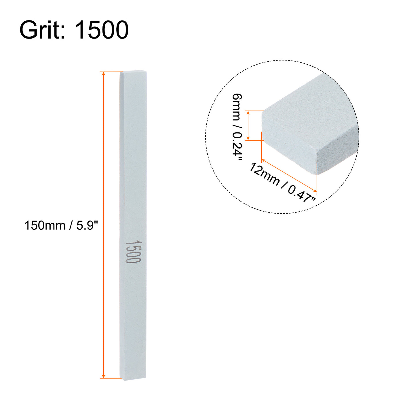 Harfington Sharpening Stones Green Silicon Carbide Whetstone