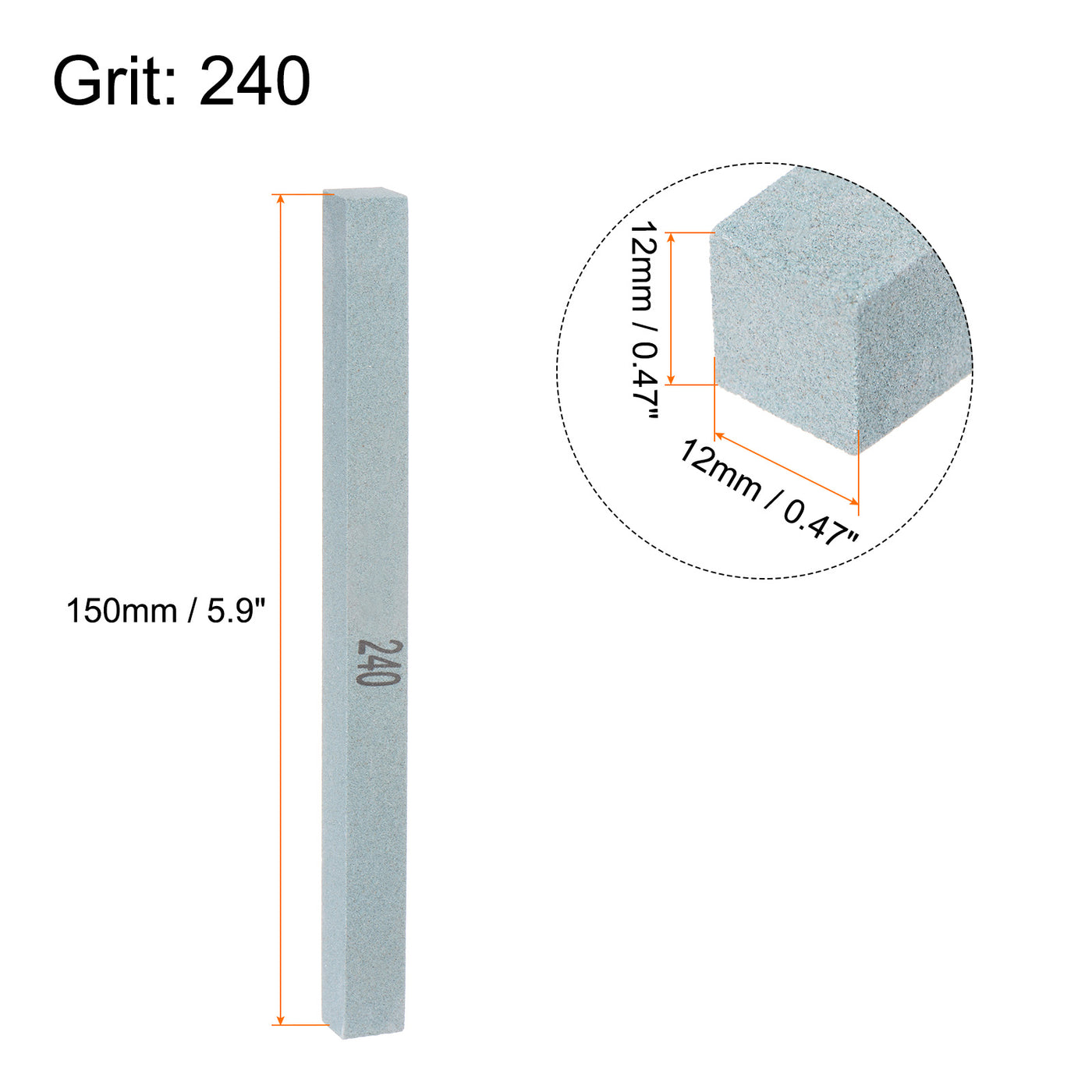 Harfington Sharpening Stones Green Silicon Carbide Whetstone Stone