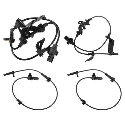 uxcell Uxcell 4 Stück Vorne Hinten Links Rechts ABS Sensor Nr.57450TA0A01 für Honda