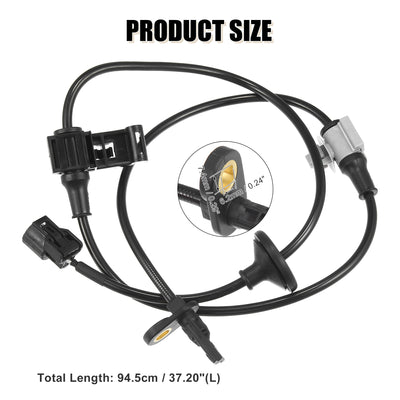 Harfington Uxcell Front Right ABS Sensor Wheel Speed Sensor for Honda Odyssey 2007-2010 V6 3.5L No.57450SHJA02 1pcs