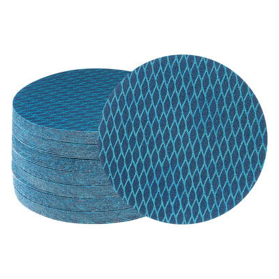 Harfington 70pcs Diamond Shape Sanding Discs 6 Inch 120 Grit Hook & Loop Rhomb Sandpaper