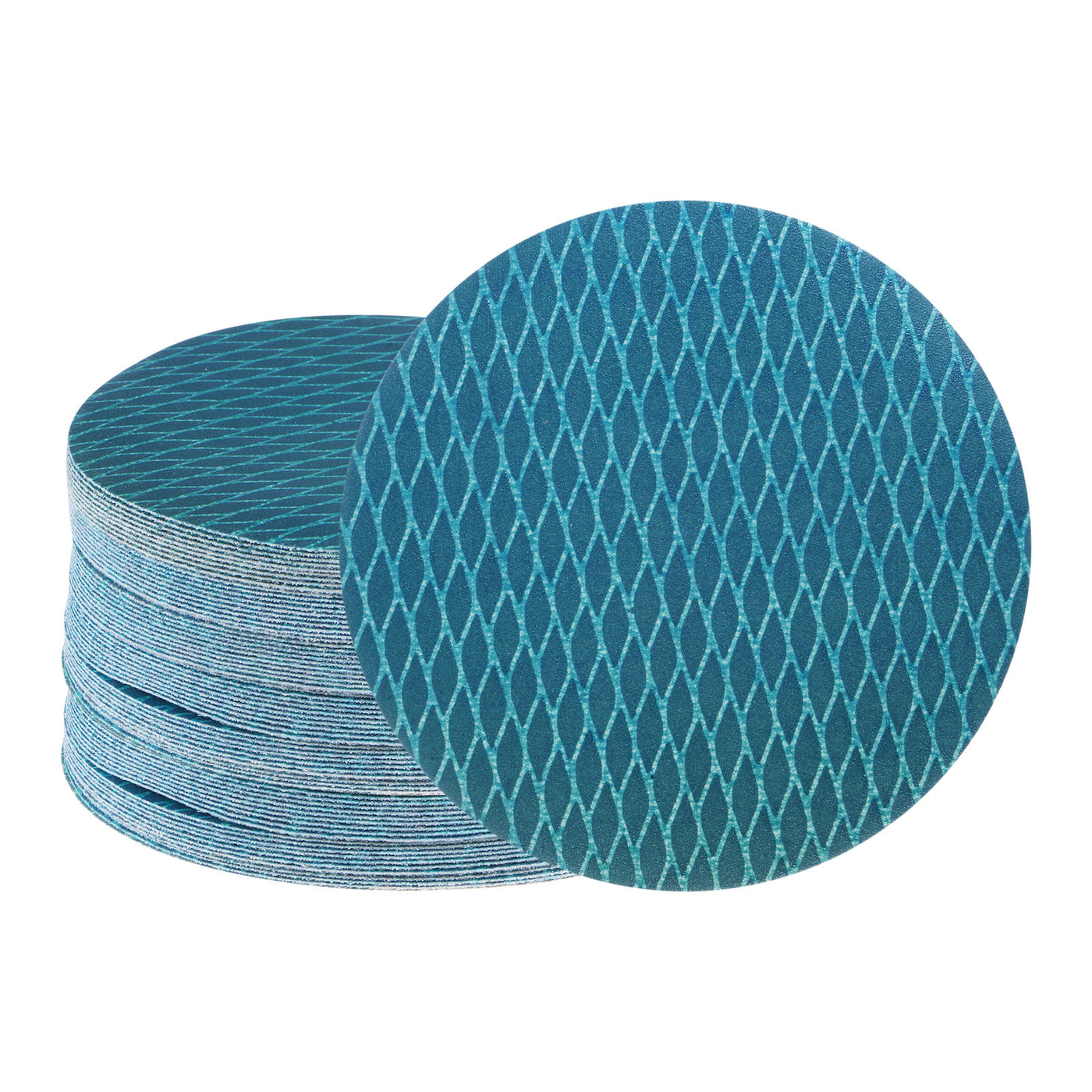 Harfington 70pcs Diamond Shape Sanding Discs 6 Inch 400 Grit Hook & Loop Rhomb Sandpaper