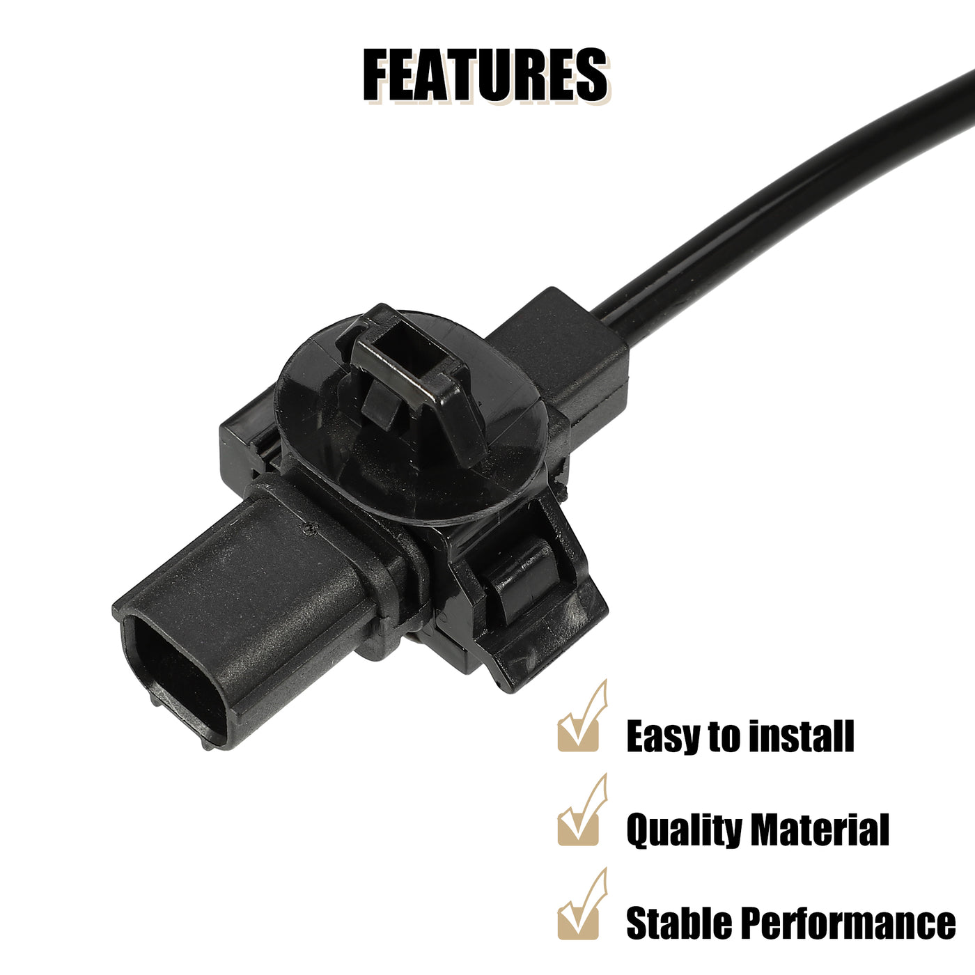 uxcell Uxcell Front Left & Right Side ABS Wheel Speed Sensor No.57455-STK-A01/57450-STK-A01 for Honda RDX 2007-2012