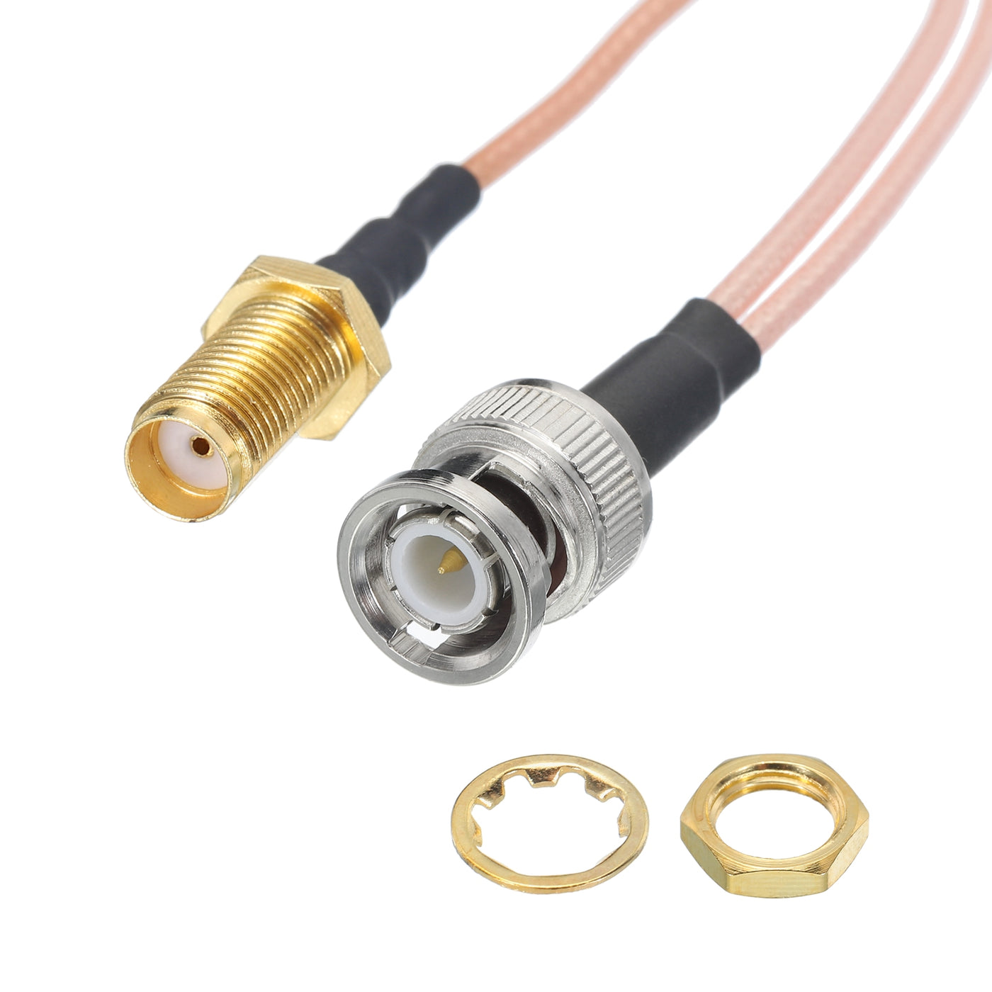 Harfington RG316 Coaxial Cables BNC Male to SMA Female Low Loss Coaxial Cable