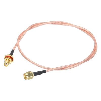 Harfington RG316 Coaxial Cables SMA Male to SMA Female Bulkhead Low Loss Coaxial Cable