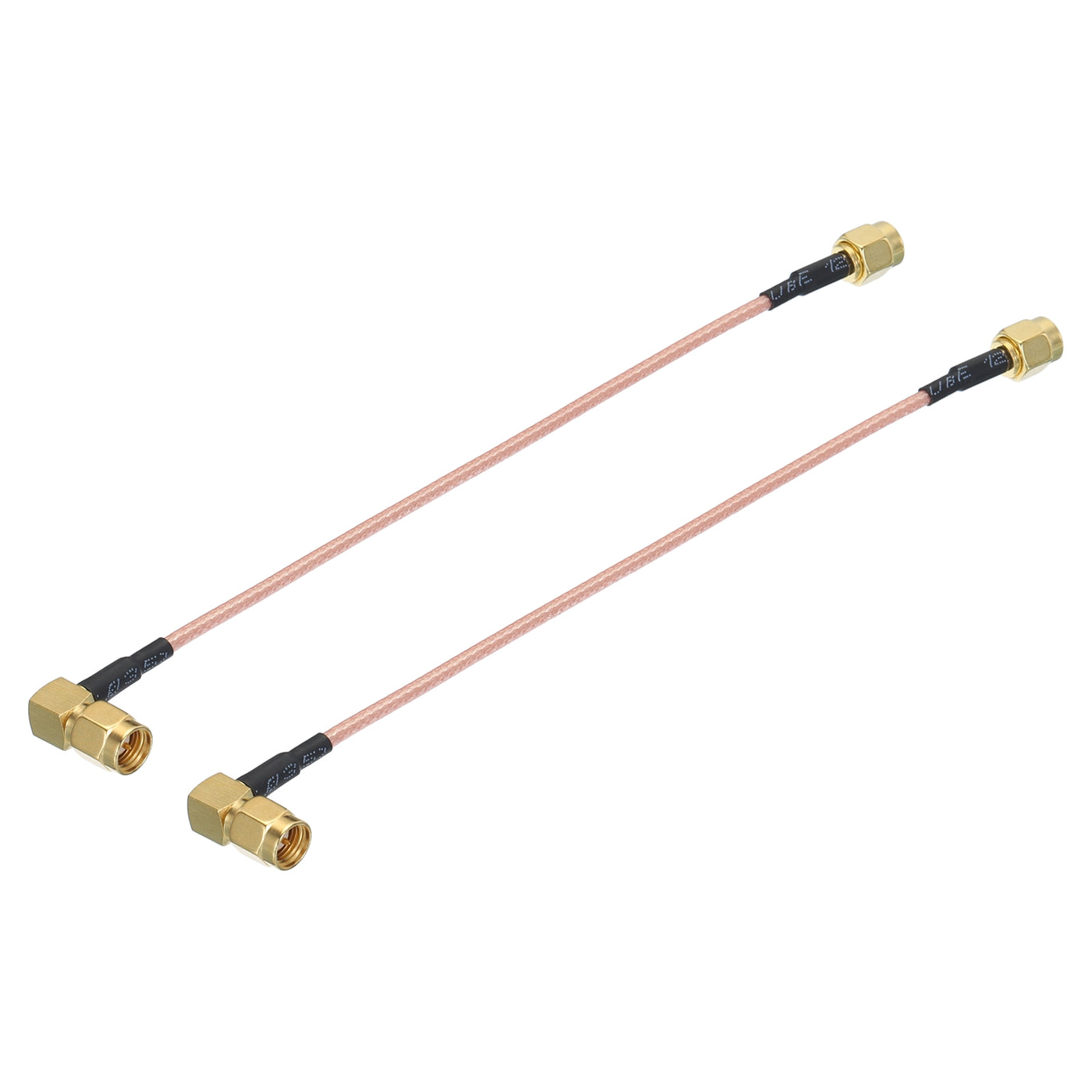 Harfington RG316 Coaxial Cables SMA Male to SMA Male Right Angle Low Loss Coaxial Cable