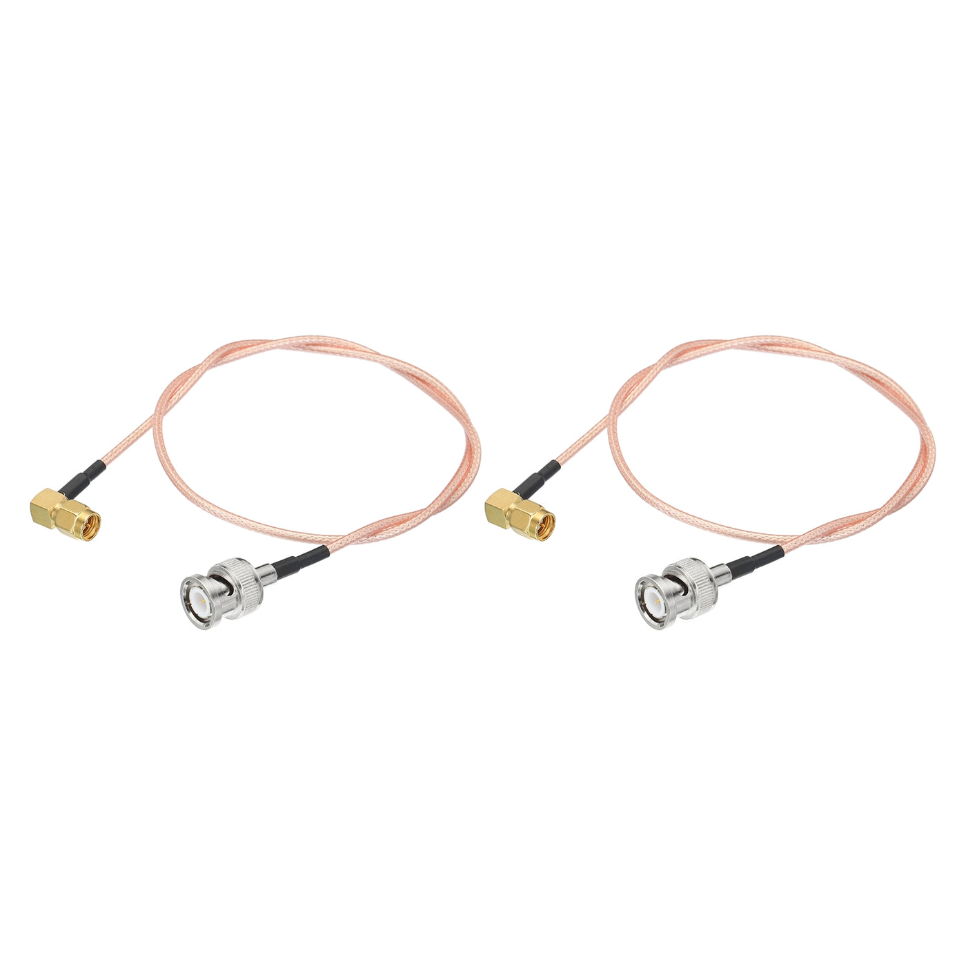 Harfington RG316 Coaxial Cables SMA Male Right Angle to BNC Male Low Loss Coaxial Cable