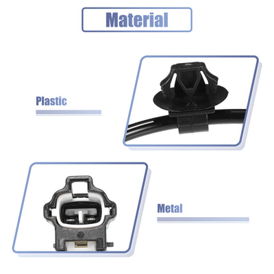 Harfington Uxcell Front Left Right ABS Sensor Wheel Speed Sensor No.598303S300/598103S300 for Hyundai Sonata GLS, Limited, SE