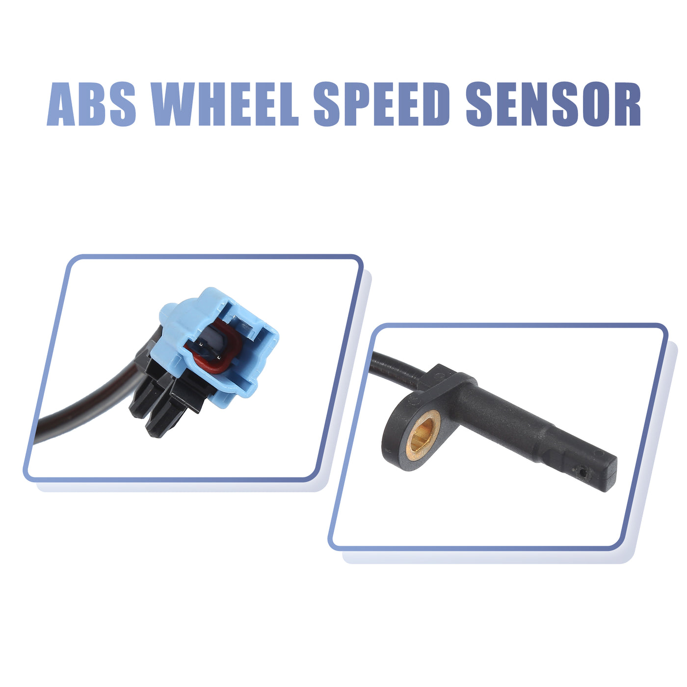 uxcell Uxcell Rear Left Right Car ABS Sensor Wheel Speed Sensor No.47900CA000 Fit for Nissan Murano 3.5L 2005-2007