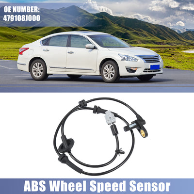 Harfington Uxcell Front Right Car ABS Sensor Wheel Speed Sensor No.479108J000 Fit for Nissan Altima 2.5L 2002-2006