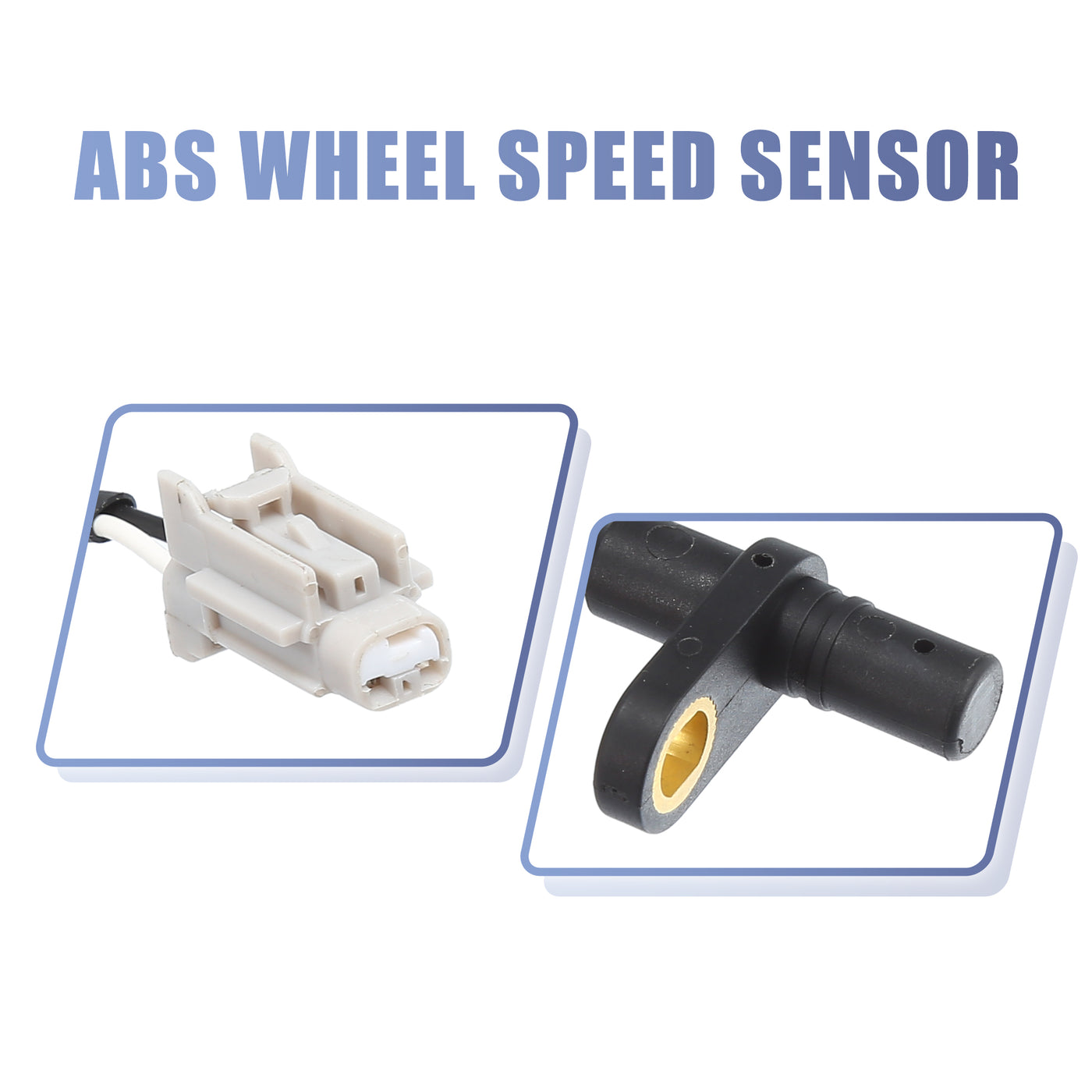 uxcell Uxcell Rear Left Car ABS Sensor Wheel Speed Sensor No.47901ET000 Fit for Nissan Sentra 2.0L 2004-2012