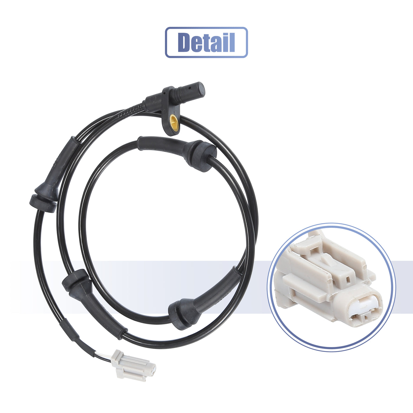 uxcell Uxcell Rear Left Car ABS Sensor Wheel Speed Sensor No.47901ET000 Fit for Nissan Sentra 2.0L 2004-2012