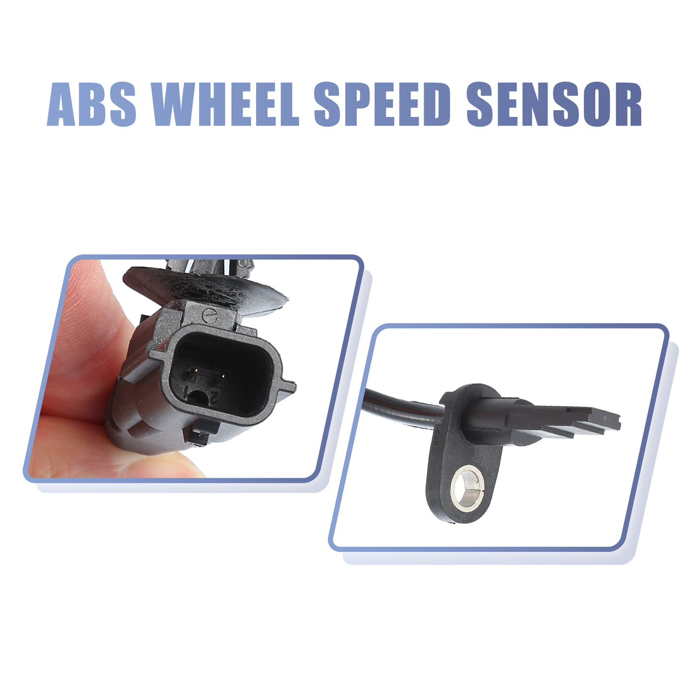 uxcell Uxcell Front Left Right Car ABS Sensor Wheel Speed Sensor No.479101HA0A Fit for Nissan Versa Note 2014-2019