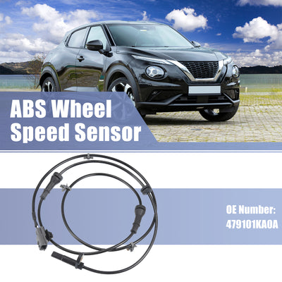 Harfington Uxcell Vorne Links Rechts ABS Raddrehzahl Sensor Nr.479101KA0A passend für Nissan