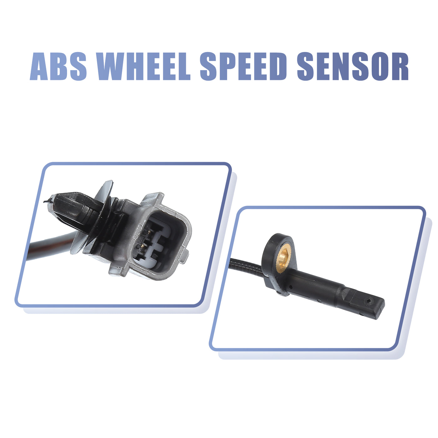 uxcell Uxcell Vorne Links Rechts ABS Raddrehzahl Sensor Nr.479101KA0A passend für Nissan