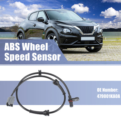 Harfington Uxcell Rear Right Car ABS Sensor Wheel Speed Sensor No.479001KA0A Fit for Nissan Juke 1.6L CVT 2WD BASE 2011-2017