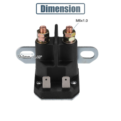 Harfington Uxcell Starter Solenoid Switch Relay Intermittent Duty 12 Volt DC Contactor Solenoid Control Relay Switch 4 Terminals for Cheetah and Freedom Z Models