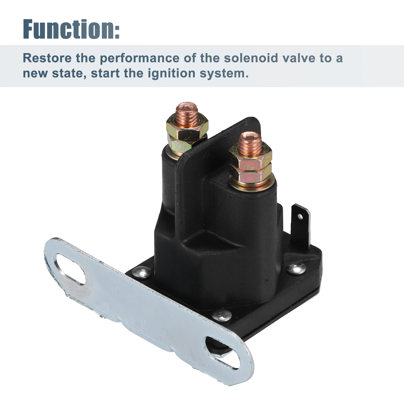 uxcell Uxcell Starter Solenoid Switch Relay Intermittent Duty 12 Volt DC Contactor Solenoid Control Relay Switch 4 Terminals for Cheetah and Freedom Z Models