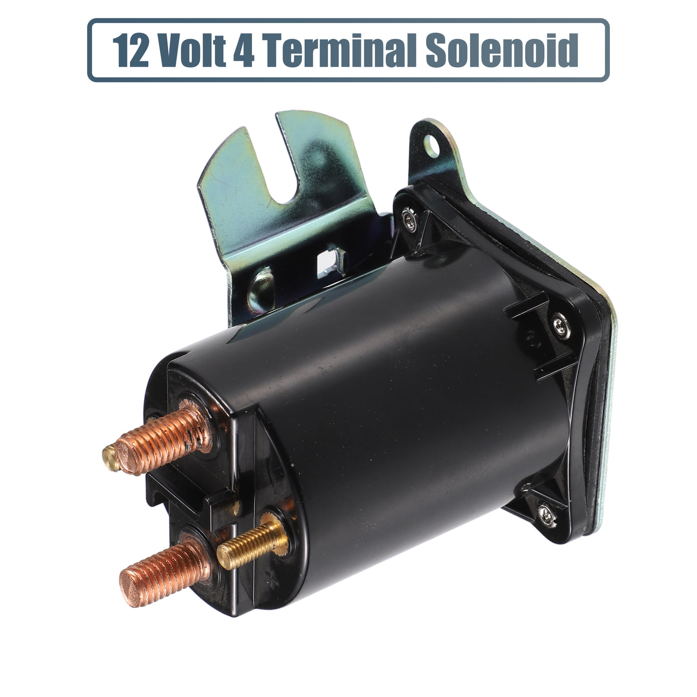 uxcell Uxcell Starter Solenoid Switch Relay 12V 200A 4 Terminals Solenoid for Prestolite SBJ6255