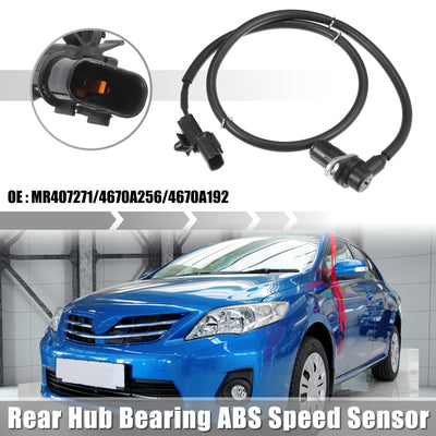 Harfington Uxcell 1 Pcs Rear Right ABS Speed Sensor for Mitsubishi Shogun Mk3 2000-2006 No.MR407271/4670A256/4670A192