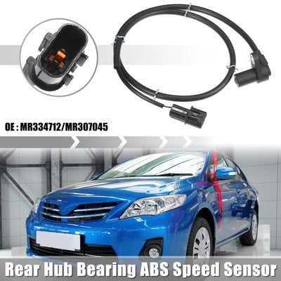 Harfington Uxcell 1 Pcs Front Right ABS Speed Sensor for Mitsubishi Montero 1997-2000 No.MR334712/MR307045