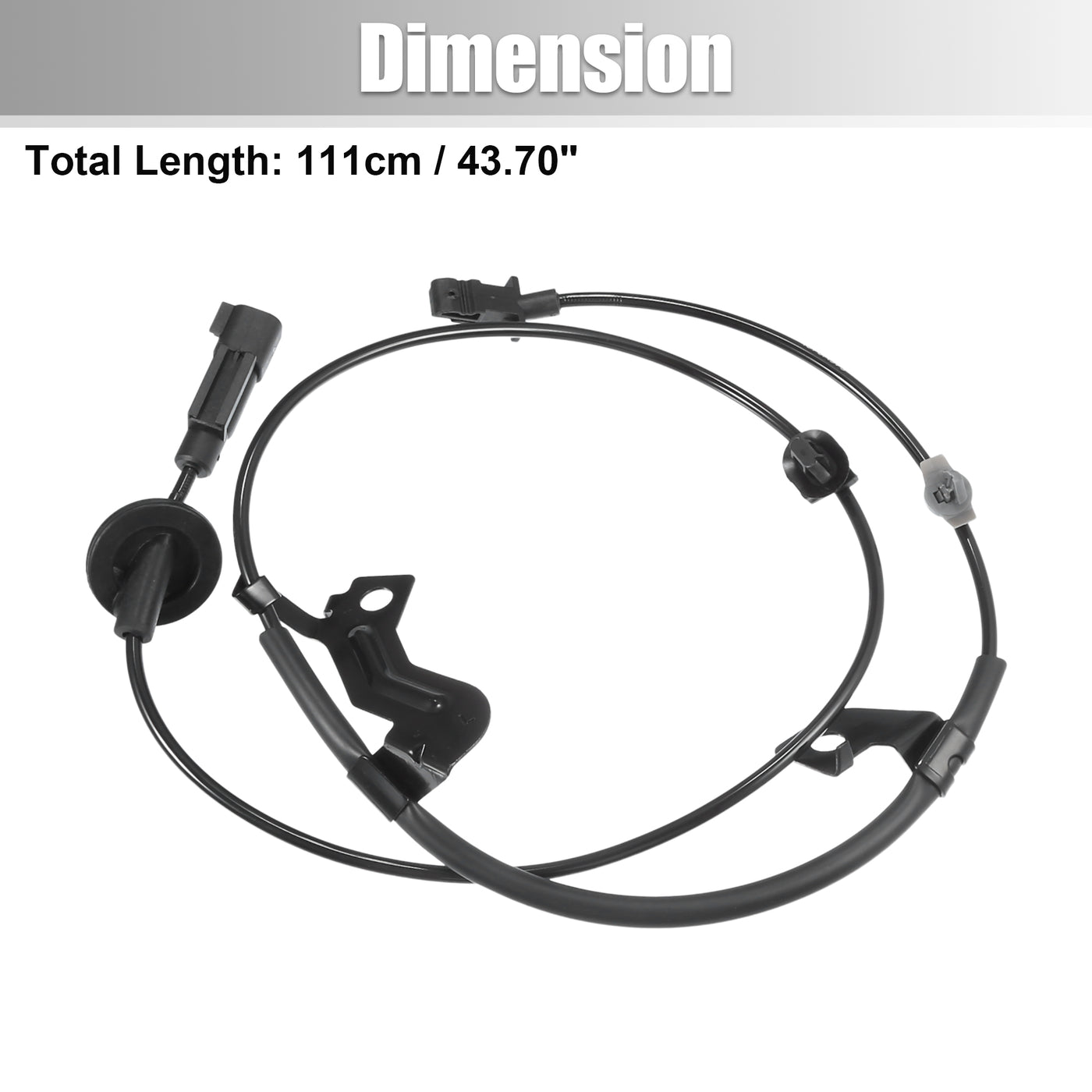 uxcell Uxcell : Hinterer linker ABS-Geschwindigkeitssensor für Mitsubishi ASX Nr. 4670A573/4670B403
