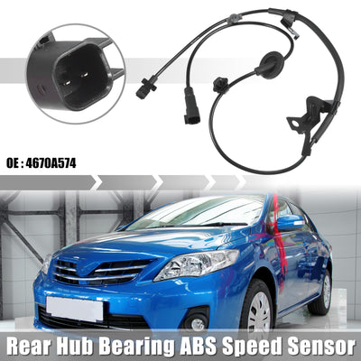 Harfington Uxcell 1 Pcs Rear Right ABS Speed Sensor for MITSUBISHI ASX GAW 2010-2023 No.4670A574