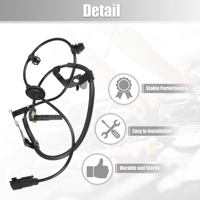 Harfington Uxcell Rückwärtiger linker ABS-Sensor für Mitsubishi 4WD Outlander Nr. 4670A157&#10;