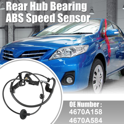 Harfington Uxcell : Hinterer rechter ABS-Sensor für Mitsubishi Outlander 2002-2012 Nr. 4670A158&#10;